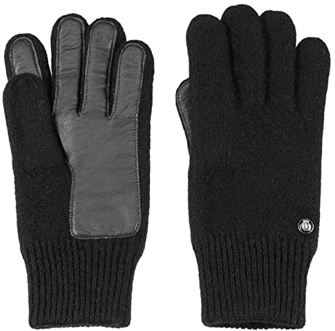 Roeckl Walkhandschuhe Lederinnenhand 21013-502 Herren Handschuhe Schurwolle (9.5, schwarz)