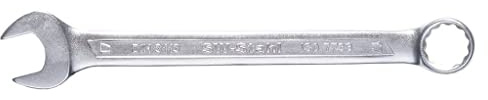 SW-Stahl 00820L Gabelringschlüssel 25 mm - Maulschlüssel Ringmaulschlüssel | Präziser Ringgabelschlüssel nach DIN 3113 - Chrom-Vanadium Ringschlüssel mit Pro Drive Wellenprofil gegen Abrutschen
