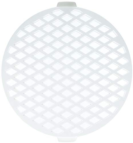 Städter Gitterstanze Rund, ø 30 cm, Robuster Kunststoff, Spülmaschinengeeignet, Perfekt für Linzertorten, Biskuit- und Marzipangitter, weiß