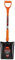 Draper 75169 Expert Taper Mouth Shovel Fully Insulated and Solid Forged,Orange,Black