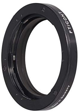 Novoflex Adapter für Contax/Yashica Objektive, Vier-Drittel, schwarz