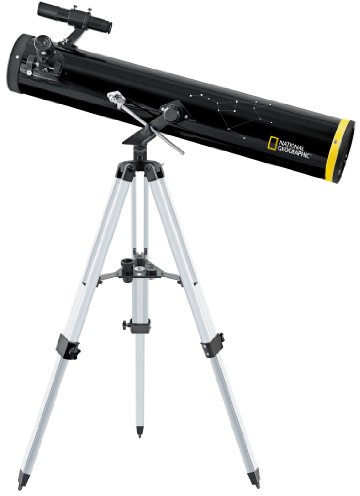 National Geographic Reflektor-Teleskop 114/900 AZ - Spiegelteleskop für Einsteiger mit leicht zu bedienender azimutaler Montierung und umfangreichem Zubehör