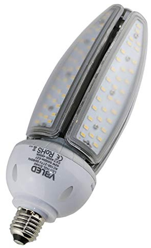 VBLED® HQL LED Ersatzlampe E27 40W LED Corn Birne,4000K Glühbirnen Ersatz 175W CFL Glühbirne 4700LM LED Straenlaterne Für Garage,Auffahrt,Lager,Garten [Energieklasse A+]