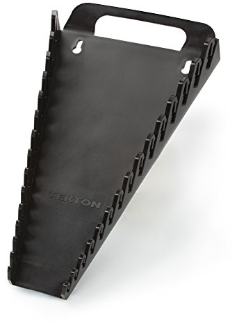 TEKTON 79352 Tragbare Aufbewahrungsleiste für 15 Schraubenschlüssel / Schraubenschlüssel-Halter, schwarz