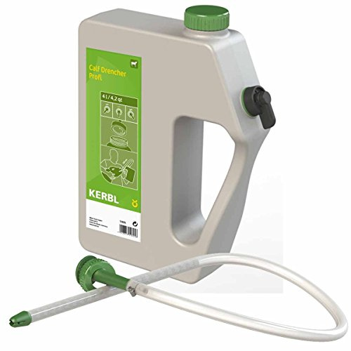 Kerbl 14695 Calf Drencher Profi mit Flexibler Sonde, 4 L