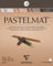 Clairefontaine 96007C Blocco collato Pastelmat n°2 - 12 Fogli di carta Speciale per Pastelli secchi - 24x30 cm 360g - 4 Colori Assortiti - Divisori in carta Cristal
