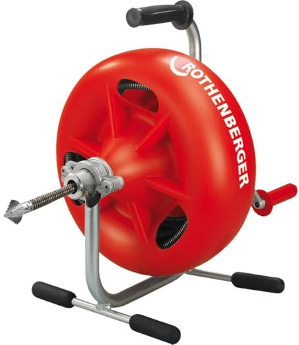 ROTHENBERGER Spirale f.Typ 3S, 13mmx15m m. Kuppl.16mm | 72016 | Reinigungsspirale, Rohrreinigung, Trommelmaschine