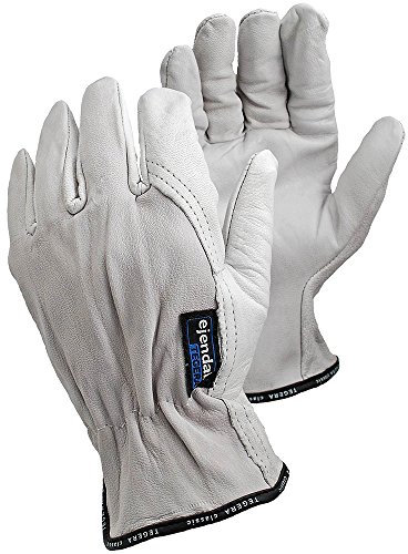 Ejendals Lederhandschuh Tegera 640, Größe 10, 1 Stück, weiß, 640-10
