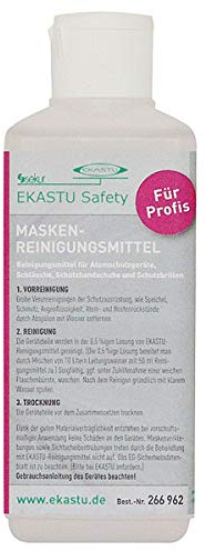 Ekastu Masken Reinigungsmittel zur Desinfektion von Voll- und Halbmasken Inhalt: 250 ml