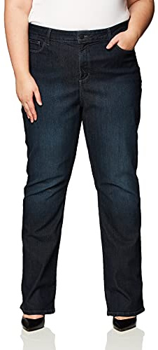NYDJ Women's Plus-Size Barbara Modern Bootcut Jean, Burbank, 24W