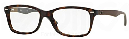 Rayban Damen 0RX 5228 5545 53 Brillengestelle, Braun (Havana)