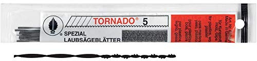 Josef Haunstetter E524011 Laubsägeblatt Tornado Größe 1 rundgezahnt