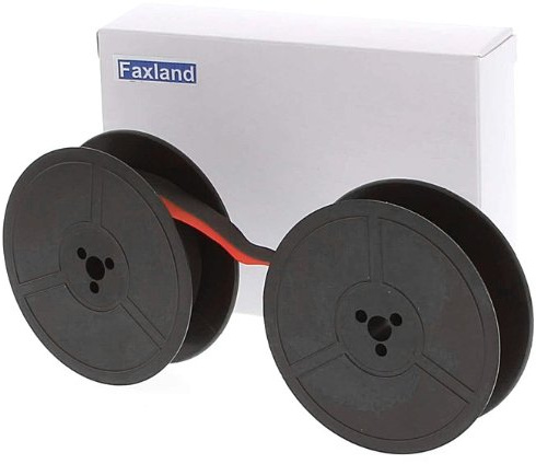 Farbband - schwarz-rot- für Sigma SM 700, kompatibel Marke Faxland
