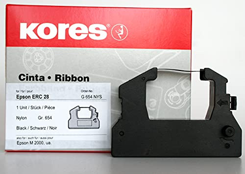 Kores G654NYS färgband för modell Epson ERC 28 ua