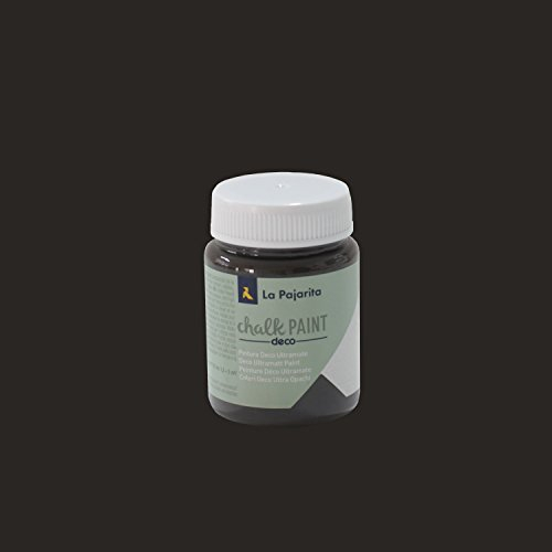 La Pajarita 105316 Pintura para Decoración y DIY, Chalk, 1, Casi Negro