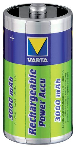 Varta Power Ready2Use Baby C Akku (1,2V, 3000mAh, 10x 2-er Blister)