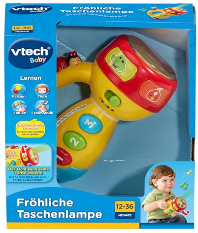 Vtech Baby 80-124004 - Fröhliche Taschenlampe