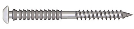 Vis de pose réglable de rénovation sur bois SPTR-A empreinte Torx 25 6X70 Boite de 100 Blanc