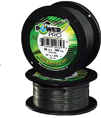 Powerpro Spectra Line 135 Braided Fishing Line, Green, 0.230 mm