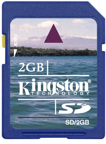 Kingston Technology 2GB Secure Digital Card