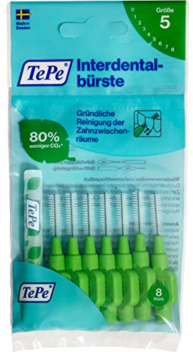 16 TePe Interdentalbürsten 0,8 mm grün