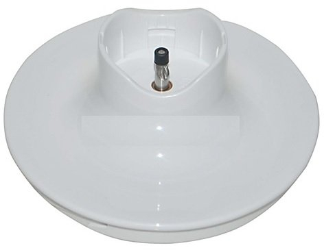 Kenwood Genuine Chopper Lid Assembly, White Plastic Round Lid, 1 Piece, Not Dishwasher Safe