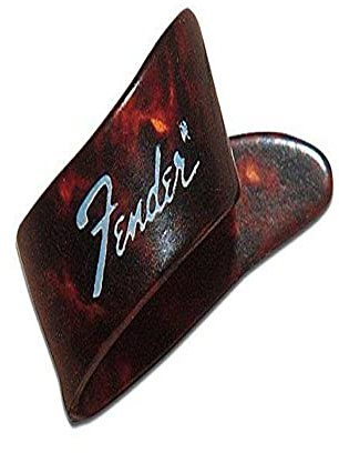 Fender 098-1002-303 Thumb Picks/Daumenplektren, Med, 3er Pack
