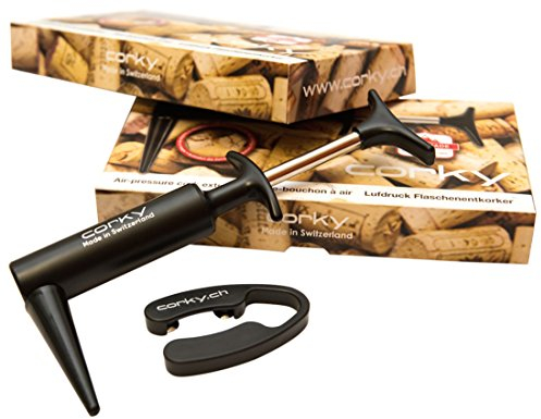 Corky Corkscrew – Tire-Bouchon à air à Pression