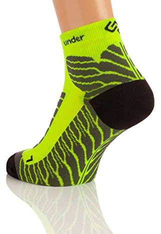 Sport Kompressions Sneakers 'Under Pressure RUNATTACK' (gelb neon, 43-46)