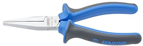 Unior Flachzange mit langen Backen, 160 mm, 1 Stück, 472/1BI