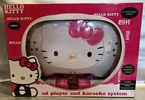 HELLO KITTY KT2003CA Karaoke System with CD Player