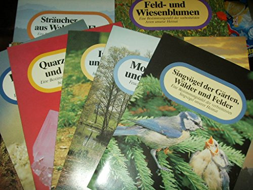 Flora - Fauna - Klima. 12 Bestimmungstafeln. Heilpflanzen für die Hausapotheke; Laub- und Nadelbäume; Singvögel der Gärten, Wälder und Felder; ect.
