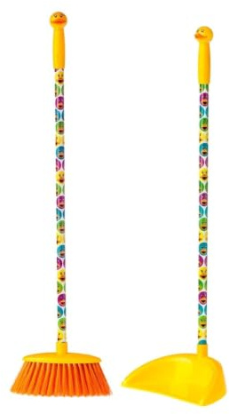 Vigar - Kids | Set de Barrer con Escoba y Recogedor Infantil Ducks