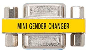 NANOCABLE 10.16.0001 - Adaptateur SVGA, HDB15/F-HDB15/F, Femelle-Femelle