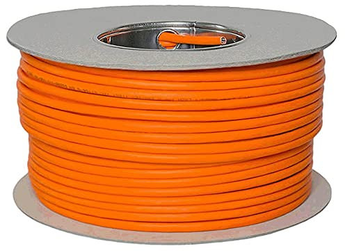 Reulin 100M Cat 7 Reel Ethernet Cable Halogen Free 1000 MHz - CCA Super Fast Network Cable PoE/PoE+