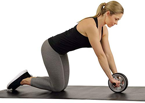 Sunny Health & Fitness - Rueda de ejercicio