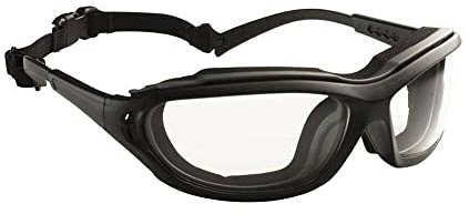 Luxoptical 6110 - Lunette de Protection - Avec Élastique - Noir - Pour le travail ou le bricolage