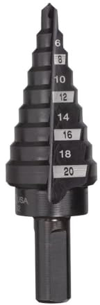 Broca escalonada 4 a 20mm - paso de 2mm