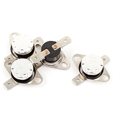 sourcing map 4STK. Temperaturregler Kontrollschalter Thermostat KSD301 130C 266F NC Thermischer Schutzschalter