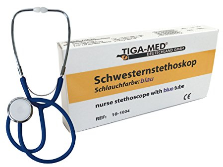 Stéthoscope à tête plate - Couleur : bleu