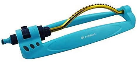 CELLFAST Viereckregner Gartensprinkler Rasensprenger Für Rasen Blumen Pflanzen 18 Düsen Turbo Ideal