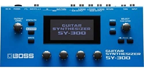 BOSS Sy-300 Guitar Synthesizer, Expressive New Sounds Via A Standard 1/4-Inch Input & A True Analog-Style Synth for Guitar