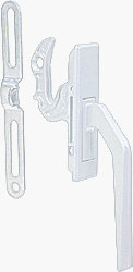 Sperrliste weiß Fensterflügel Locking Griff
