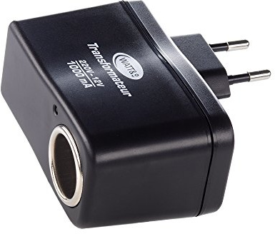Watt&Co - TRANSFOWATT convertisseur 12V-230V EU 1000mA