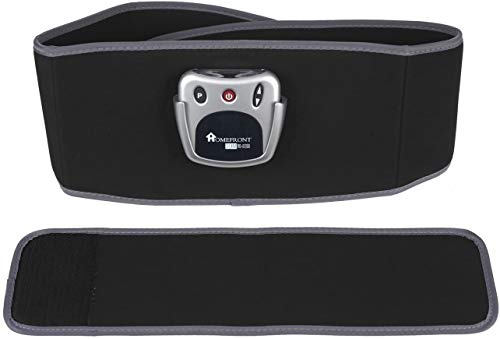 Homefront XV2000 Toning Belt Muscle Stimulator, Abs Trainer Abdominal Toner Electronic Workout Home Fitness Device with Extension Belt Abdomen Arm Leg Men And Women - no gel required