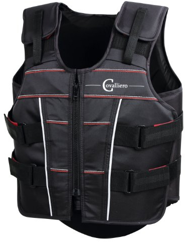 Kerbl Sicherheitsweste Protecto Light, Schwarz, XS, 323085