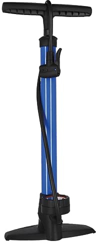 XLC Unisex – Delta PU-S04 vuxen luftpump och stående pump blå, en storlek