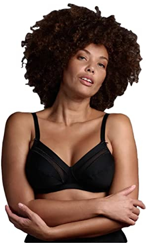 Lepel intimo donna reggiseno senza ferretto belseno cotone 270 colore nero taglia 6 coppa b