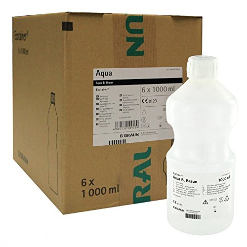 Aqua B. Braun Ecotrainer Spüllösung, 6 x 1000 ml