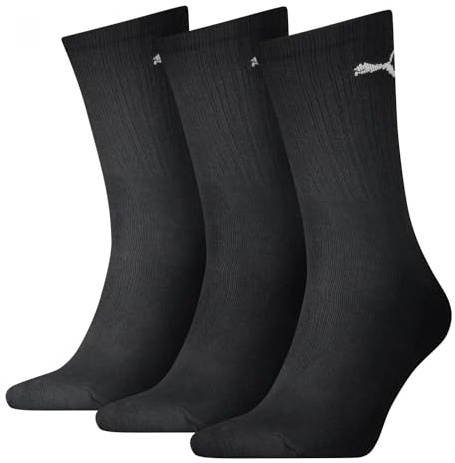 PUMA strumpor (förpackning med 3), Svart 200, 12-13.5 UK